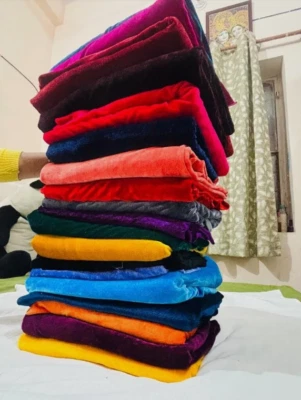 Silk Velvet Scrap/Remnant/Ribbon 6x44", 8x44", 10x44" for Craft fabric scraps - Image 1 of 4