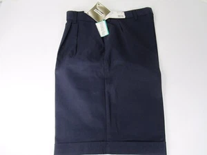 Becky Thatcher Elderwear Uniform Navy Shorts Girls Juniors Size 21 Waist 35 NWT - Picture 1 of 8