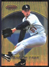 1996 Bowman's Best Chan Ho Park Los Angeles Dodgers #74 Base Card
