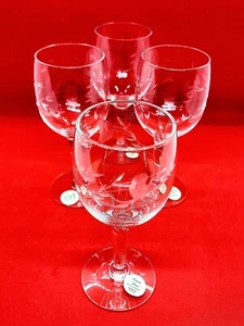 Vintage Princess House Heritage Kristall 6 Unzen Weingläser #420 MIB 4er Set - Bild 1 von 4