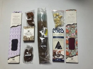 8 Packs Assorted Incense Cones & Sticks Bulk Mixed Variety Lot - Picture 1 of 5