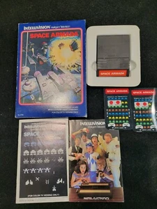 Space Armada (Intellivision) mit Handbuch und Overlays - Bild 1 von 6