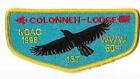 OA 137 Colonneh 1998 NOAC 60th S15 Flap YEL Bdr. Sam Houston Area TX [NAN-559]