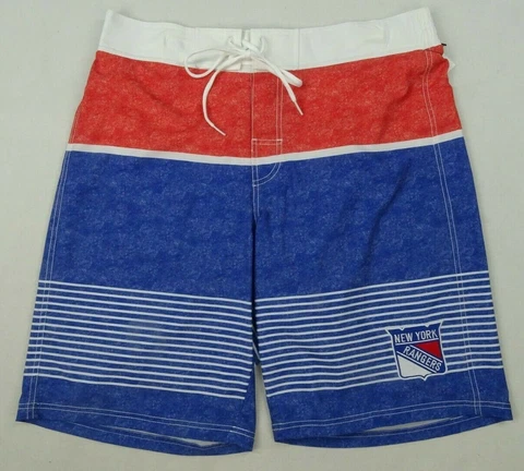 New York Rangers NHL G-III Men's Swim Trunks Cover