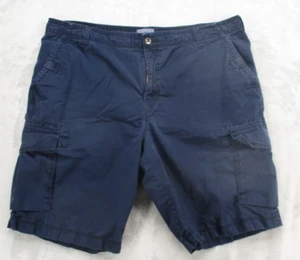 Bass Cargo Shorts Men's 40 Navy Blue Cotton - Picture 1 of 13
