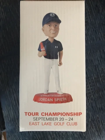 Jordan Spieth Bobblehead Coca Cola Tour Championship 2017 East Lake Golf Club Cover