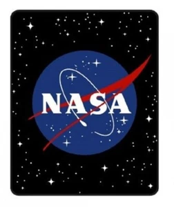 Nuevo Programa Espacial NASA Astronauta Peluche Vellón Regalo Manta Buzz Aldrin Nuevo en Paquete - Imagen 1 de 2