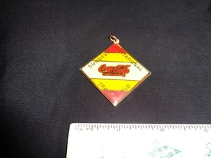 Coca Cola Necklace Pendant SUNDEVIL Invitational Track & Field Coke Vintage  - Picture 1 of 6