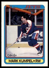 Mark Kumpel 1990-91 O-Pee-Chee #444 Winnipeg Jets