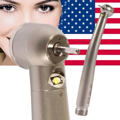 NSK Estilo Dental Fibra Óptica LED E-generador pieza de mano Turbina 2 AGUJEROS Foto 1 de 4