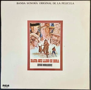 Once Upon a Time in the West SPANISH Vinyl LP Soundtrack Ennio Morricone 1972 - Picture 1 of 4