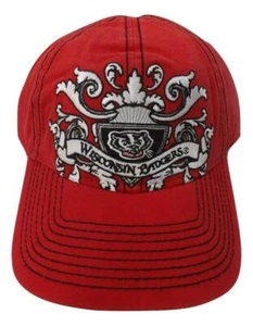 University of Wisconsin Badgers Mens Adjustable Size Hat - Picture 1 of 4