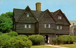 Postcard The Witch House Salem Massachusetts MASS MA A081 - Picture 1 of 2