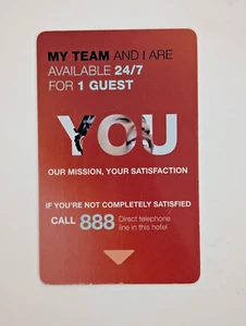 Novotel Breda Netherlands - Magnetic Hotel Key Card Collectible - Orange - Used - Picture 1 of 2