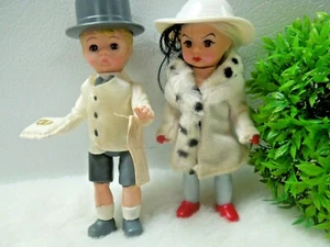 q561 Madame Alexander Mcdonalds Happy Meal Toy Dolls Boy and Girl - Picture 1 of 4