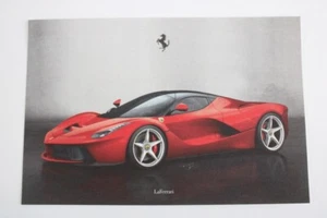 Ferrari LaFerrari 2013 paquete de prensa tarjeta de lanzamiento folleto manual - Imagen 1 de 2