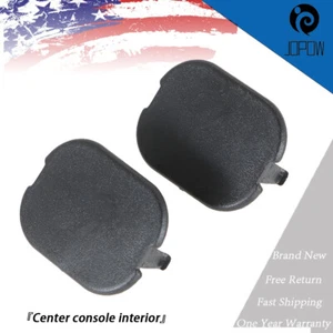 2Pcs Black Center Console Nut Cover Retaining Plug Replaces For Chevrolet 97-04 - Picture 1 of 9