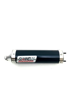 SILENZIATORE GIANNELLI UNIVERSALE ALLUMINIO PER MOTO 50 CC NUOVO ORIGINALE 27363 - Picture 1 of 5