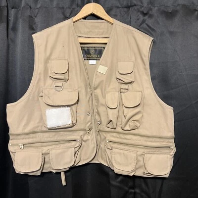 Vintage  Canvasback Hunting Vest LG Game Fowl Quail Shooting Sportsman Fishing - Image 1 of 4