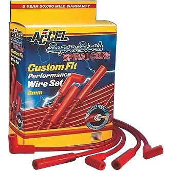 Juego de 8 cables de bujía 5040R Accel nuevos para furgoneta E150 E200 E250 E300 E350 Ford Foto 1 de 1