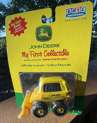 2002  JOHN DEERE MY FIRST COLLECTIBLE Scotty Skidsteer MFG ERTL  Licensed Sealed - Image 1 of 4