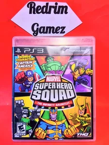 Marvel Super Hero Squad Infinity Gauntlet COMPLETO Sony PS3 Videojuegos THQ - Imagen 1 de 3