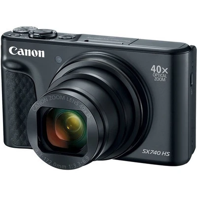 Canon SX740HS, Negro, 20.3MP, Totalmente NUEVO, Intacto IOB, Modelo EE. UU., ¡Distribuidor Auténtico! Foto 1 de 3