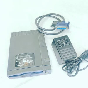 iomega ZIP 100 External Disc Drive Parallel Port w/ SCSI & Power Adapter Cables - Picture 1 of 5
