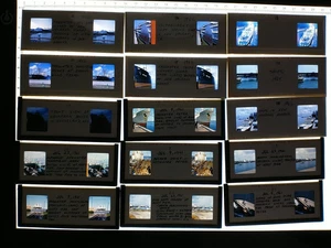 Lote/26 Cargueros, Envíos Nueva Orleans Años 60 Estéreo Realista 3D Diapositiva Kodachrome - Imagen 1 de 9