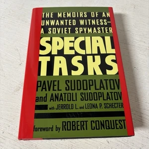 Special Tasks Pavel Sudoplatov 1994 First Edition Soviet Espionage Little Brown - Imagen 1 de 6