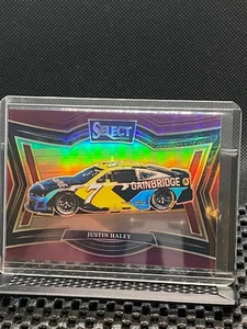 Justin Haley  2025 Select Racing - Maroon Prizm #100/125  - #164 Pit Road - Picture 1 of 2