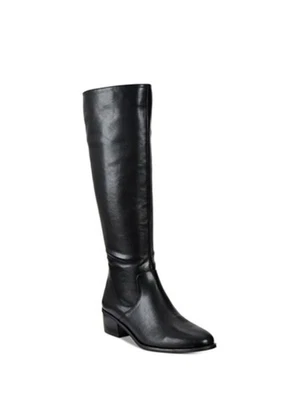 BAR III Mujer Negro Gabrie Punta Redonda Tacón Bloque Cremallera Botas Zapatos 7 Foto 1 de 3