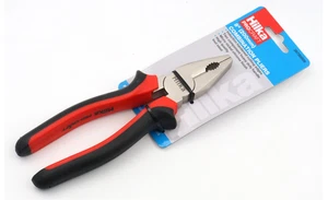 Kombi Elektrozange Schwerlast Soft Grip NI FE Zange 8 Zoll 200 mm - Bild 1 von 2