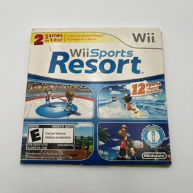 Wii Sports and Wii Sports Resort Nintendo Wii 2 Games In 1 Disc Combo