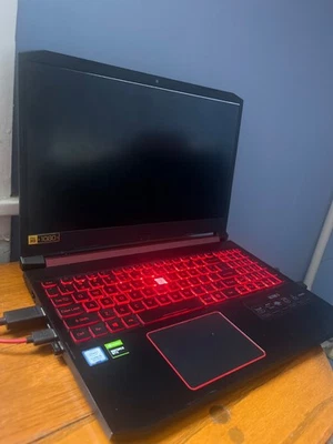 Acer Nitro AN515-55-53E5 15.6" 144Hz (Intel Core i5-10300H, 8GB RAM, 256GB SSD) - Image 1 of 3