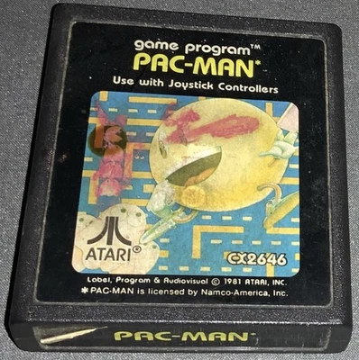 Pac-Man ~Atari 2600~UNTESTED~#J321 - Image 1 of 2