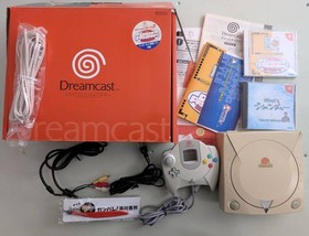 SEGA Dreamcast Console HKT-3000 Boxed Set Yukawa Strap Controller JP Tested