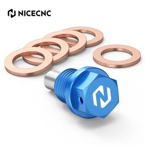 NICECNC Magnetic Oil Drain Plug Bolt For Husqvarna TE 125 150 250 300 2014-2025 - Picture 1 of 13