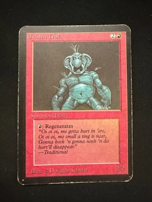 Magic The Gathering: Alpha Uthden Troll MTG Alpha - Image 1 of 3