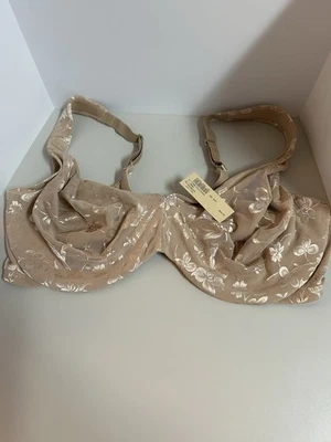 Soma Solutions Emma Minimizer Bra Soft Tan 42DD Underwire Full Coverage New - Image 1 of 4