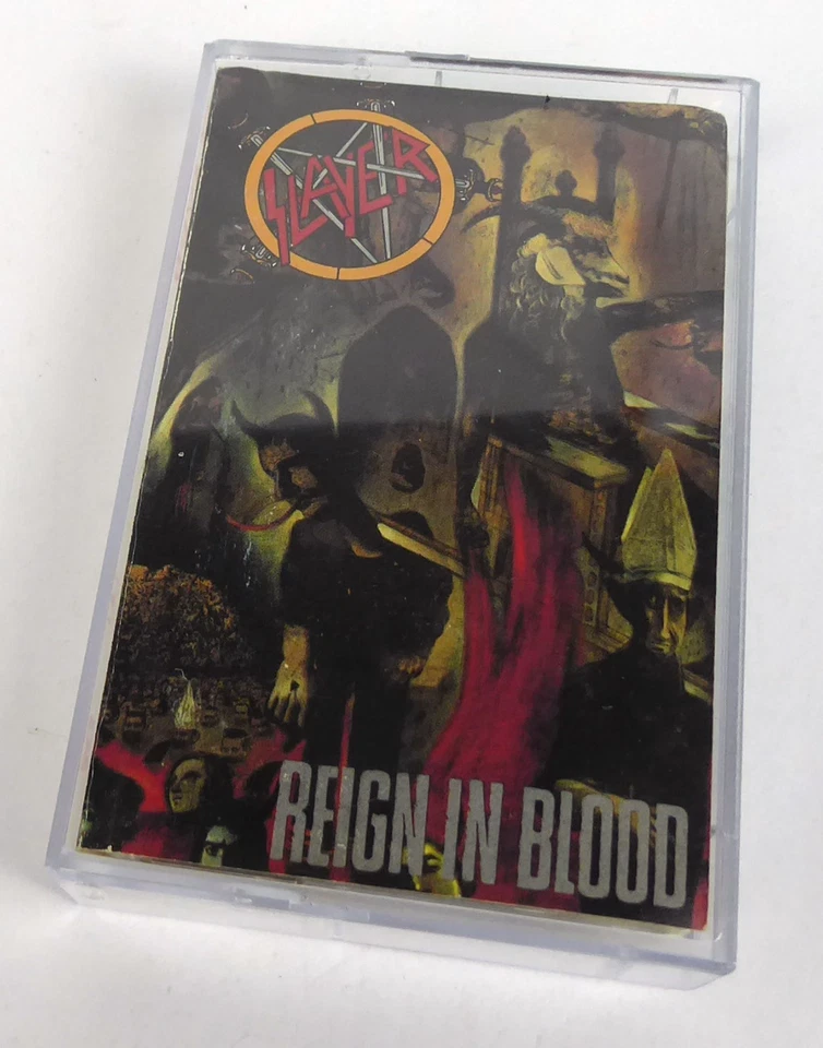 Musikkassette - SLAYER - Reign in Blood - Tape MC - Bild 1 von 1