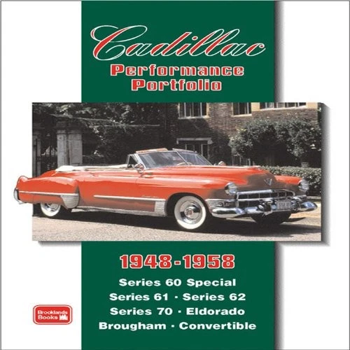 Cadillac Coupe De Ville Fleetwood Eldorando Series 60 61 62 70 Livro 1948-1958 - Imagem 1 de 1