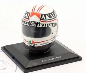 Alan Jones 1980 Williams Champion Diecast  F1 Helmet 1/5 Scale Spark Editions - Picture 1 of 12
