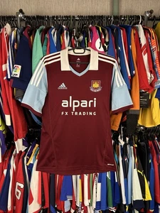 West Ham United 2013 2014 Home Football Shirt Soccer jersey Adidas F42233 Size M - Picture 1 of 10