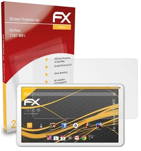 atFoliX 2x Screen Protection Film for Archos T101 WiFi matt&shockproof - Picture 1 of 8