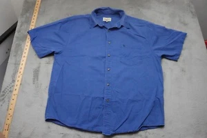 Eddie Bauer Hemd mit Knopfleiste blau LG Large wpl 9647 ca00665 - Bild 1 von 9