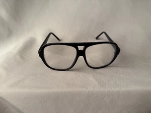 70s 80s Grandpa Chunky Eyeglasses Frame Only Vintage Aviator Driver Safety - Picture 1 of 9