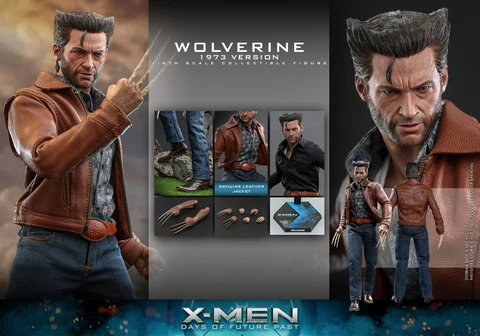 HT X-Men Days of Future Past 1/6th Wolverine (1973 Version) Collectible MMS659 Cover