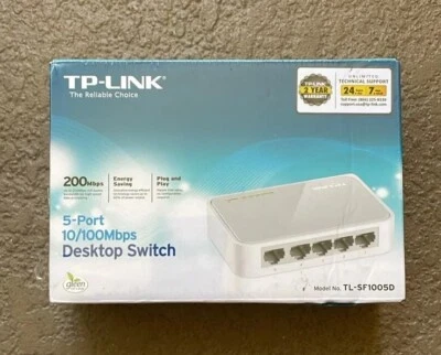 TP-Link TL-SF1005D 5-Port Desktop Switch - Image 1 of 2