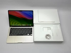 Apple MacBook Air 13,6“ M2 8C CPU 8C GPU 256 GB SSD 8 GB 2022 Polarstern - Bild 1 von 9